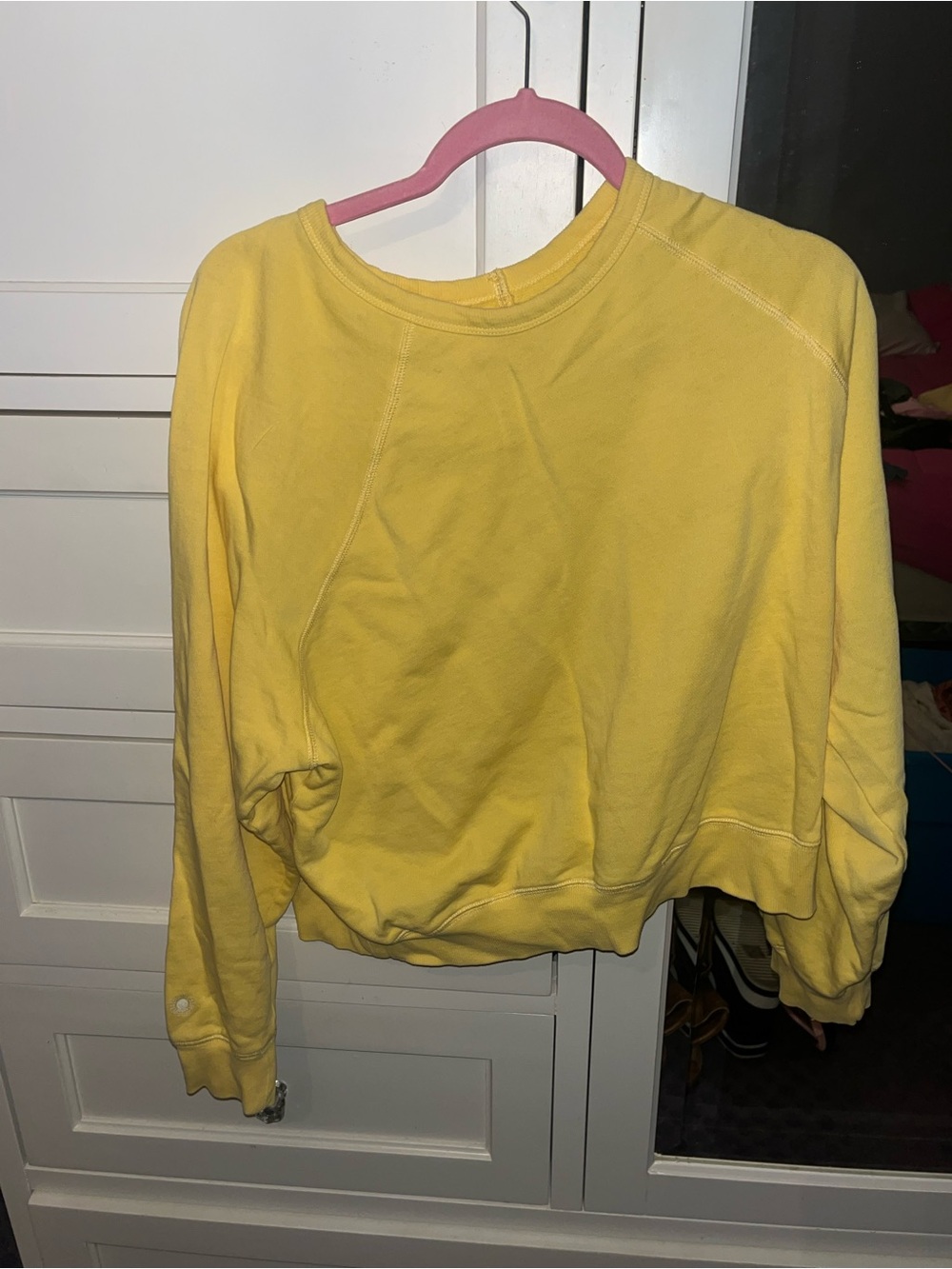 Yellow Crewneck Women's Sweatshirt zsupply